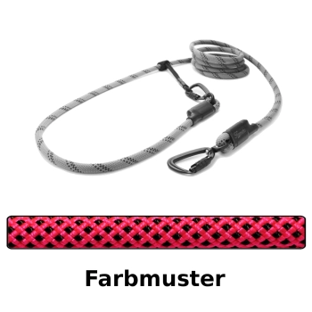 EASYLONG Hundeleine TWIST - M - 2,5m - pink secret